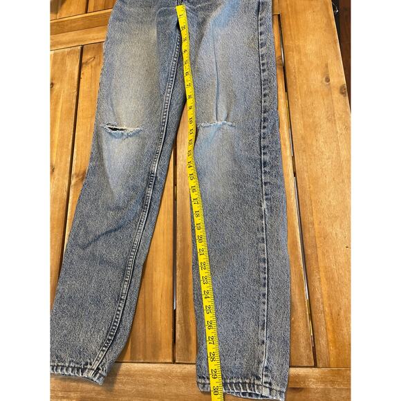 Vintage Levi's 80's Jeans Silver Tab Acid Medium Wash 512 Slim Men's 31 x 32 USA - Picture 7 of 10